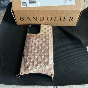 Bandolier Metallic Gold Geometric Phone Case